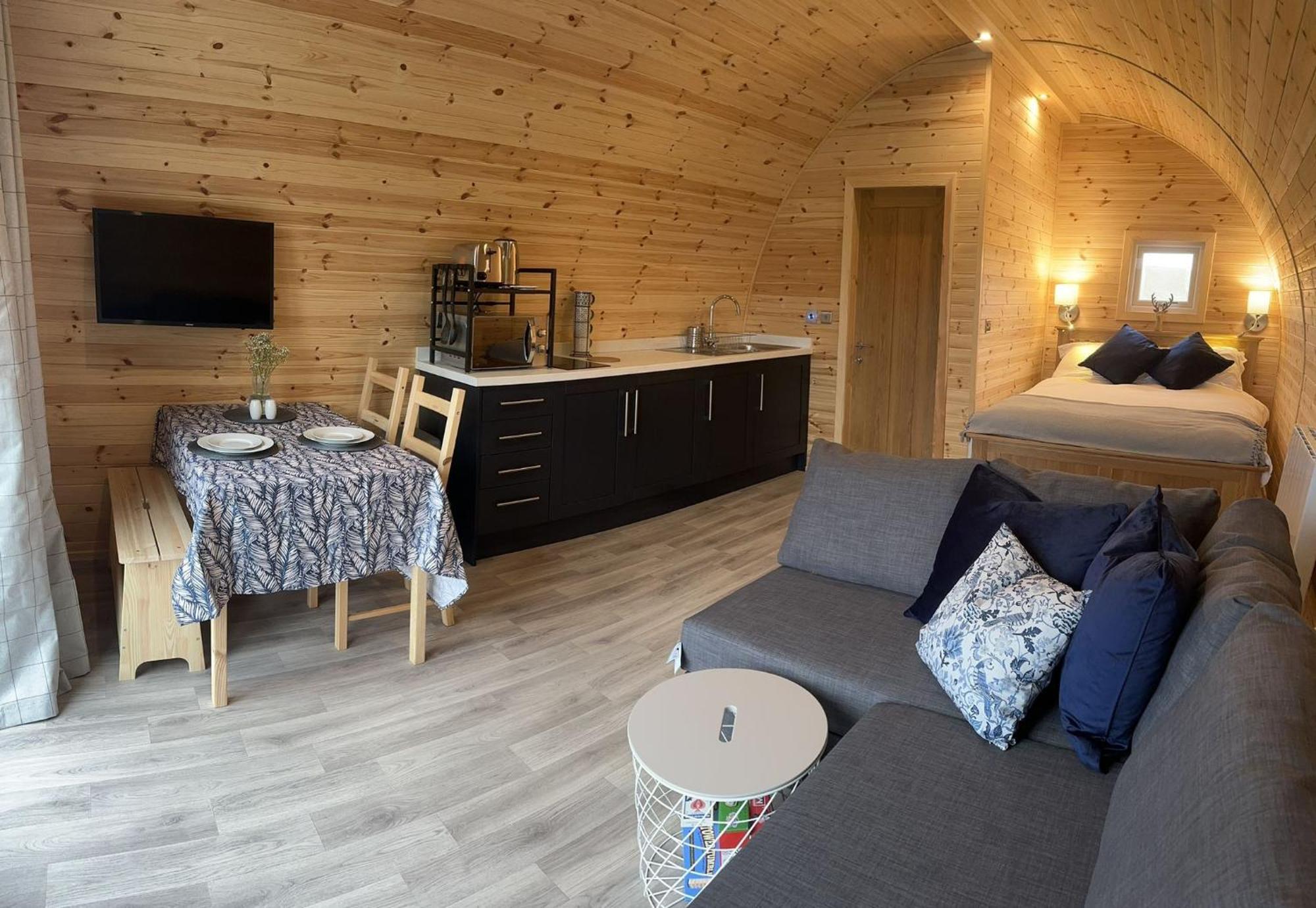 Ferienwohnung Milldown Glamping Coldingham Exterior foto